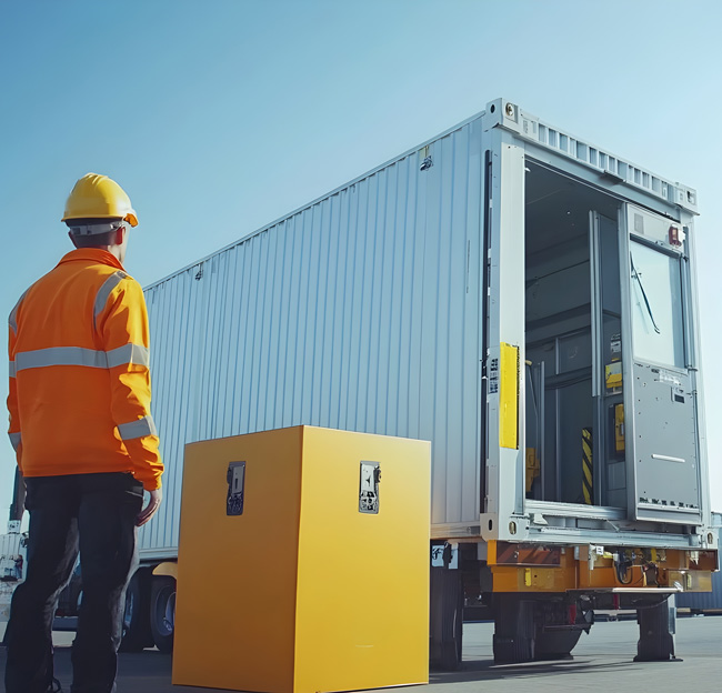 Surveillance Humaine agent de sécurité logistique et transport